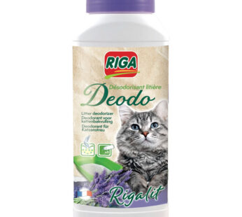 RIGA Désodorisant en poudre à la lavande pour litière (750 g)