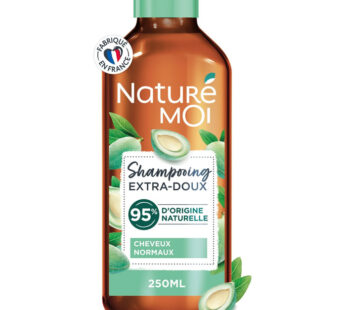 NATURE MOI – Shampoing extra-doux à l&rsquo;amande douce 250 ml