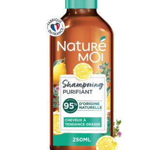 NATURE MOI – Shampoing purifiant au thym et citron 250 ml