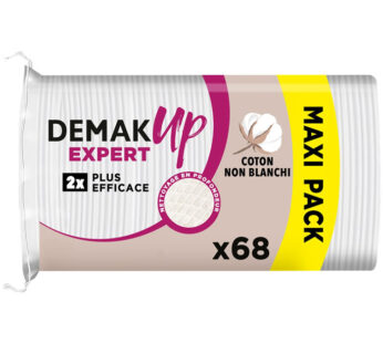 DEMAK&rsquo;UP Expert Cotons ovales à démaquiller – 68 cotons
