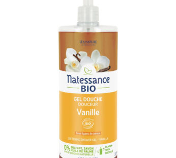 NATESSANCE Gel douche vanille 1 L
