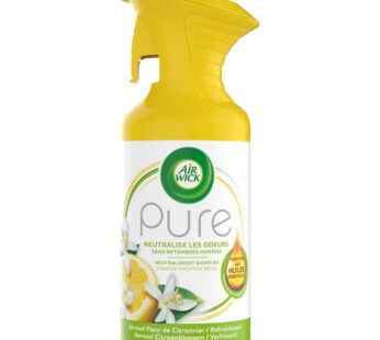 AIR WICK Pure Désodorisant spray anti-odeurs fleur de citronnier