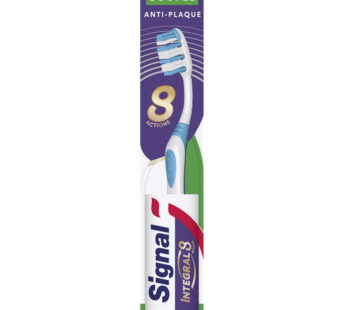 SIGNAL Integral 8 – Brosse à dents souple soin complet 1 unité