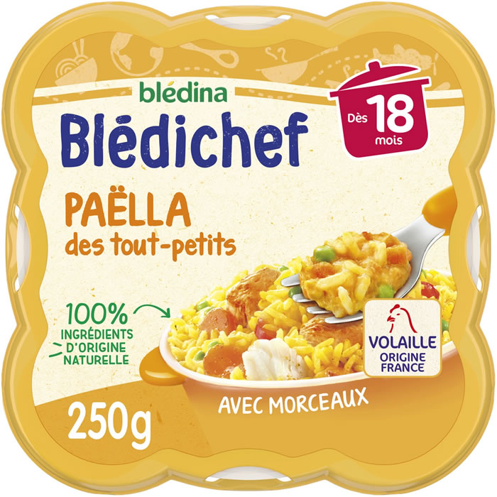 BLEDINA Blédichef - Paëlla 250 g