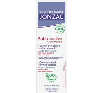 EAU THERMALE JONZAC Sublimactive Sérum concentré raffermissant anti-rides bio 30 ml