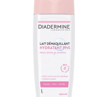 DIADERMINE – Lait démaquillant hydratant yeux et visage 200 ml