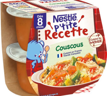 NESTLE P&rsquo;tite Recette – Couscous 2x200g