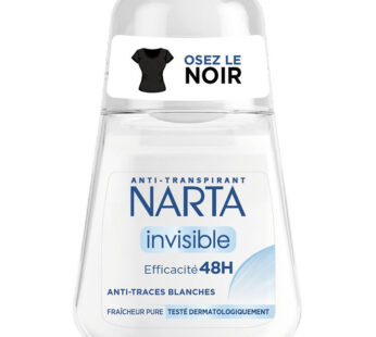 NARTA Invisible – Déodorant bille anti-traces 48h 50 ml