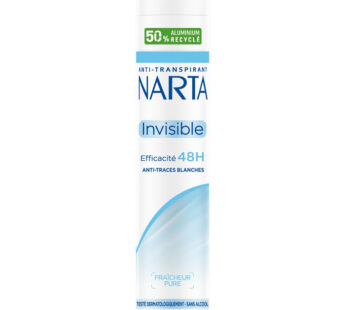NARTA Invisible – Déodorant spray anti-traces 48h 200 ml
