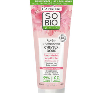 SO BIO ETIC – Après-shampoing au lait d&rsquo;amande bio 200 ml