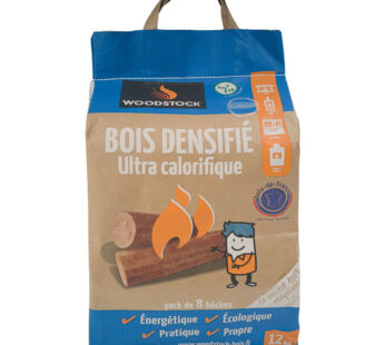 WOODSTOCK Bûches de bois densifié