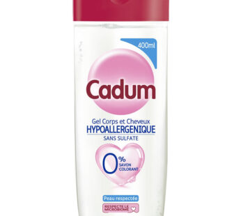 CADUM – Gel douche hypoallergénique 400 ml