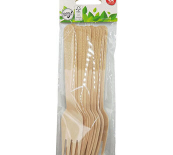 ACTUEL Fourchettes en bois (10 pièces)