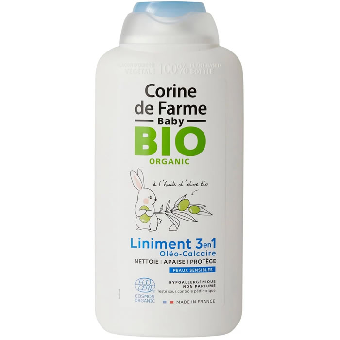 CORINE DE FARME - Liniment 3en1 oléo-calcaire bio 500 ml