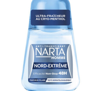 NARTA Nord-Extrême – Déodorant bille homme anti-transpirant 48h 50 ml