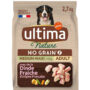 ULTIMA No Grain Croquettes pour chien +10 kg à la dinde sans céréales