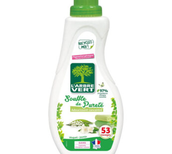 L&rsquo;ARBRE VERT Souffle de pureté Adoucissant concentré muguet et jasmin 800 ml