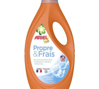 ARIEL Simply Lessive liquide fraîcheur intense Petit Format 30 lavages