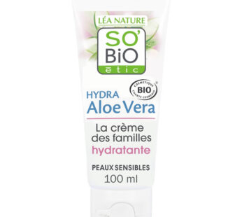 SO’BiO étic – Crème corps hydratante à l’aloe vera bio 100 ml
