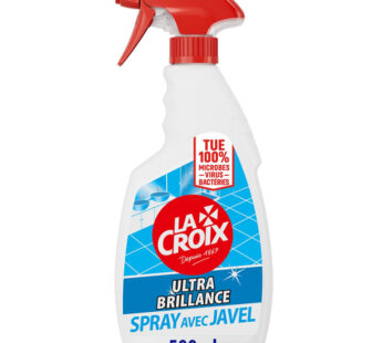 LA CROIX Nettoyant spray désinfectant avec javel 500 ml
