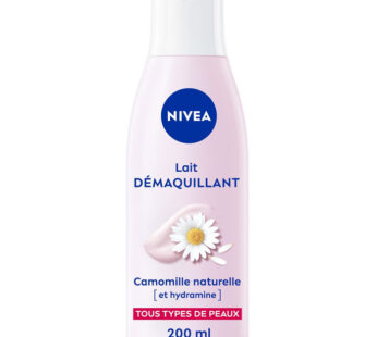NIVEA – Lait démaquillant à la camomille yeux et visage 200 ml