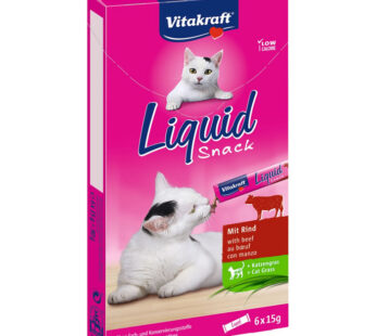 VITAKRAFT Liquid Snack Friandises pour chat au bœuf