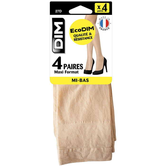 DIM Ecodim Mi-bas en mousse capri taille 35-41 28D x4