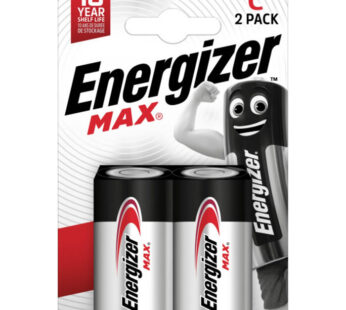 ENERGIZER Piles alcalines LR14 – type C (x2)