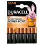 DURACELL Piles alcalines LR03 - type AAA