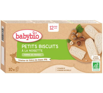 BABYBIO – Biscuits à la noisette dès 12 mois bio 160g