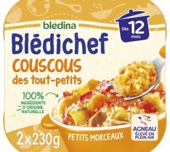 BLEDINA Blédichef – Couscous 2 x 230 g