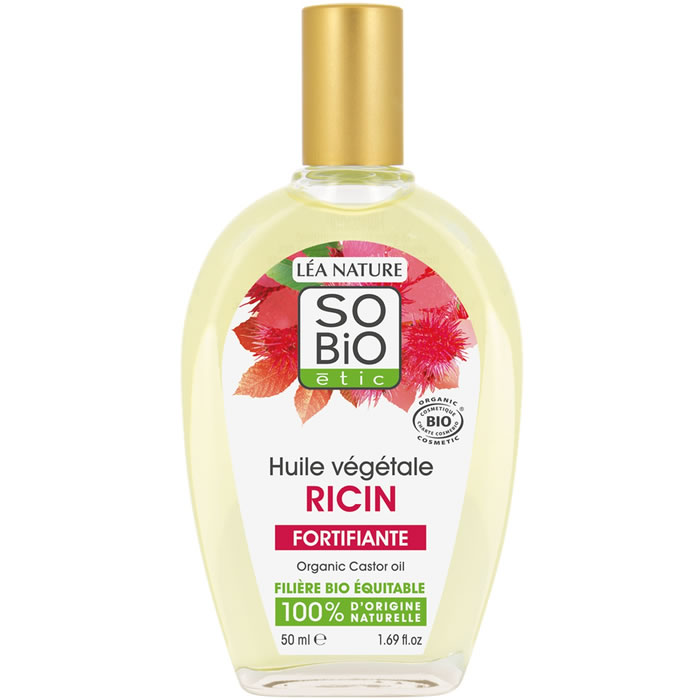 SO BIO ETIC - Huile pure de ricin bio 50 ml