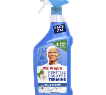 MR PROPRE Nettoyant spray désinfectant salle de bain fleurs blanches 800 ml