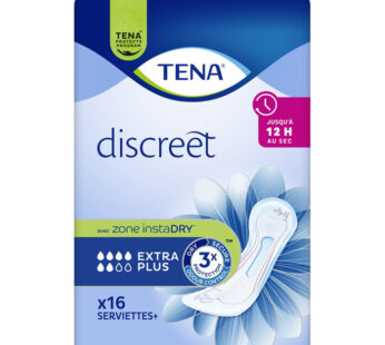 TENA Discreet Serviettes Extra Plus x16