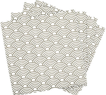 ACTUEL Serviettes en papier décorées 33 x 33 cm