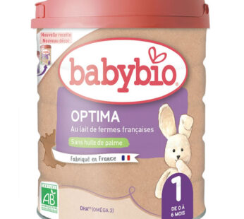 Lait 1er âge en poudre 0/6 mois bio BABYBIO Optima