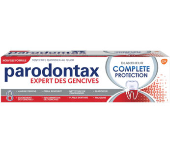 PARODONTAX – Dentifrice blancheur protection complète 75 ml