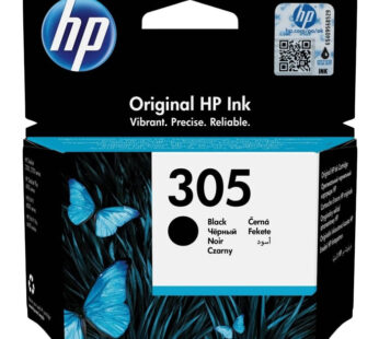 HP Cartouche d&rsquo;encre N°305 noir (1 cartouche)
