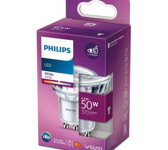 PHILIPS Spot LED 50W GU10 blanche