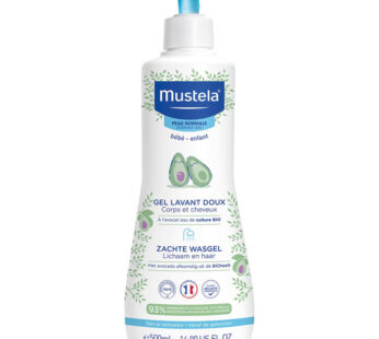 MUSTELA Gel douche et shampoing 2en1 doux avocat 500 ml