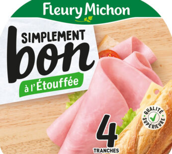 FLEURY MICHON Simplement Bon Jambon cuit à l&rsquo;étouffée