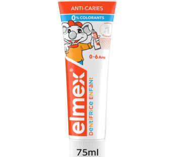 ELMEX Dentifrice enfant anti-caries (0-6 ans) 75 ml