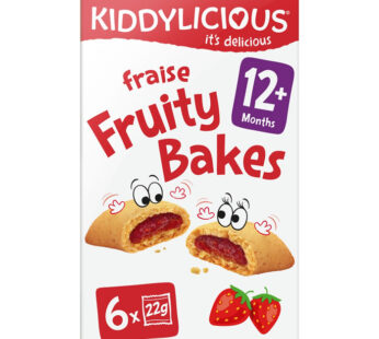 KIDDYLICIOUS – Gâteaux fourrés à la fraise dès 12 mois 132g