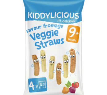 KIDDYLICIOUS – Soufflés au fromage dès 9 mois 48g