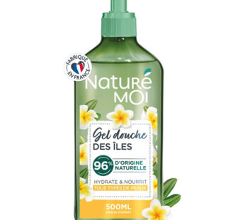 NATURE MOI – Gel douche à la fleur de tiaré 500 ml