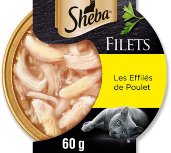SHEBA Effilés pour chats au poulet