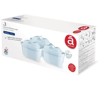 ACTUEL Cartouches filtrantes pour carafes (x3)