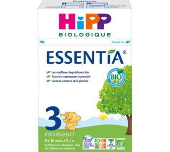 Lait de croissance en poudre 10/36 mois bio HIPP Essentia