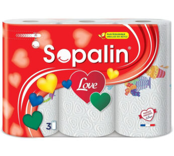 SOPALIN Essuie-tout 3 rouleaux