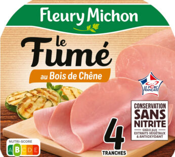 FLEURY MICHON Jambon fumé sans nitrite